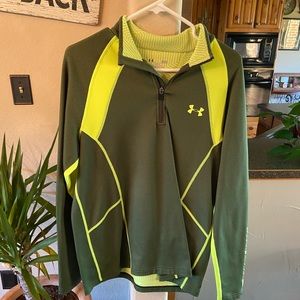 under armour zip up sweatshirt